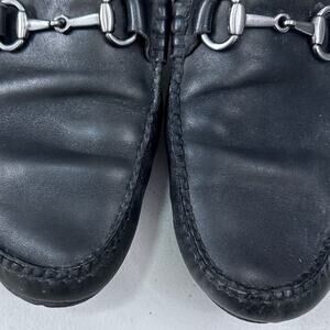 PETER MILLAR black leather soft sole shoes mc00f40 men's size 12 M